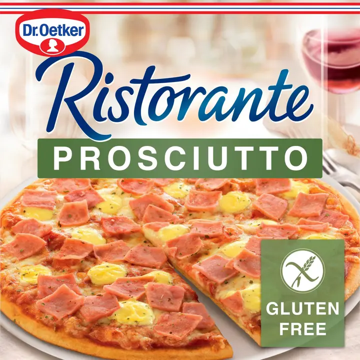 Dr. Oetker Ristorante Prosciutto Gluteeniton pakastepizza 345g