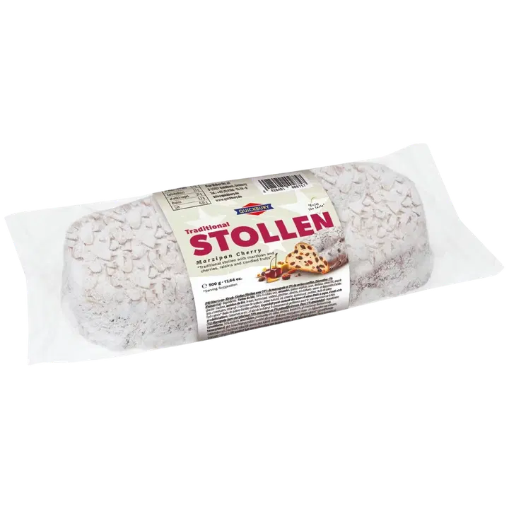 Quickbury Stollen Marsipaani-kirsikkakakku 500g