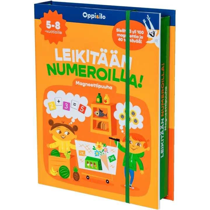 Oppi&ilo Magneettipuuha Leikitään numeroilla 5-8 v