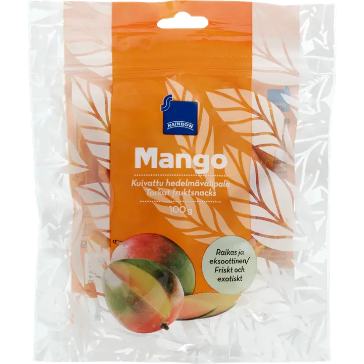 Rainbow kuivattu mango 100 g