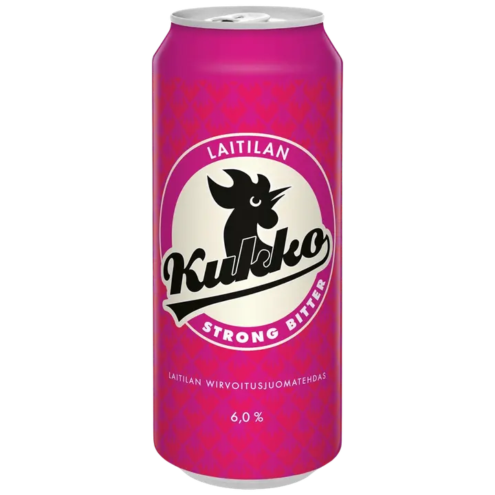 Laitilan Kukko Strong Bitter 6,0 til-% 0,5L olut