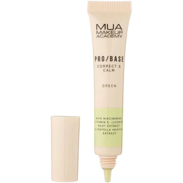MUA Make Up Academy PRO/BASE Correct & Calm – Green 10 ml peitevoide