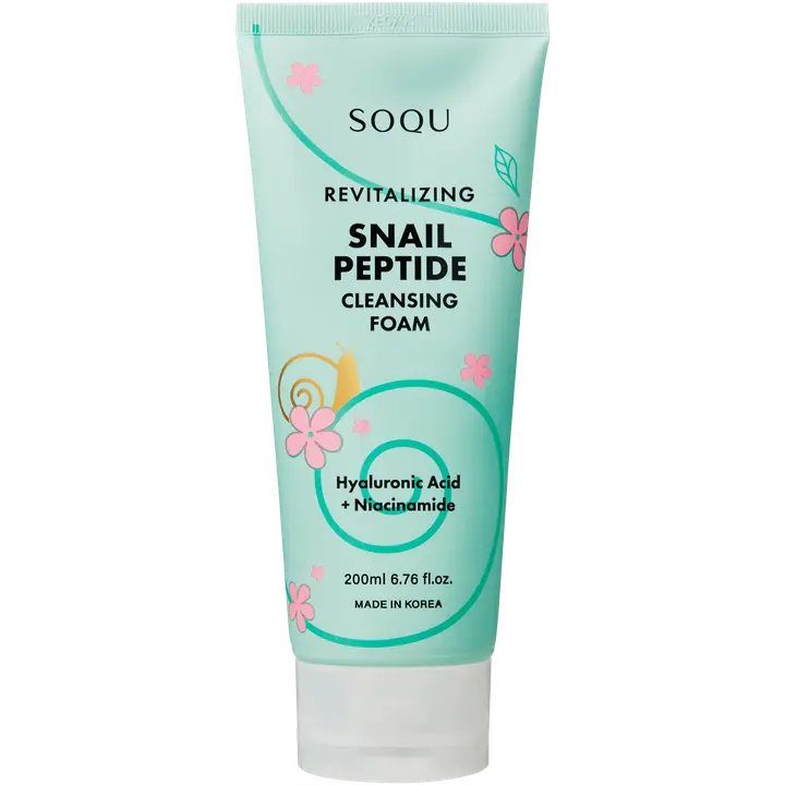 Soqu snail peptide puhdistusvaahto 200 ml