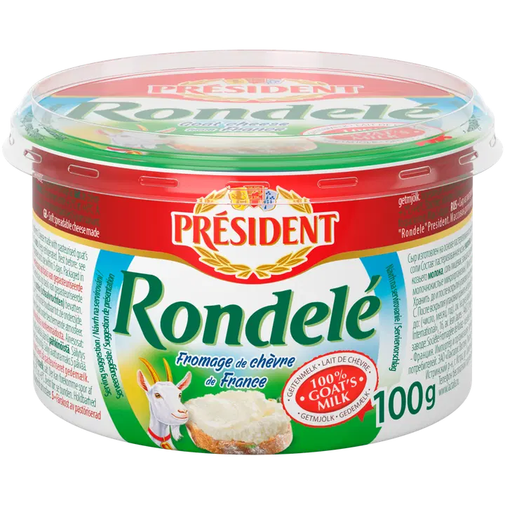Président Rondelé Vuohenjuusto tuorejuusto 100g