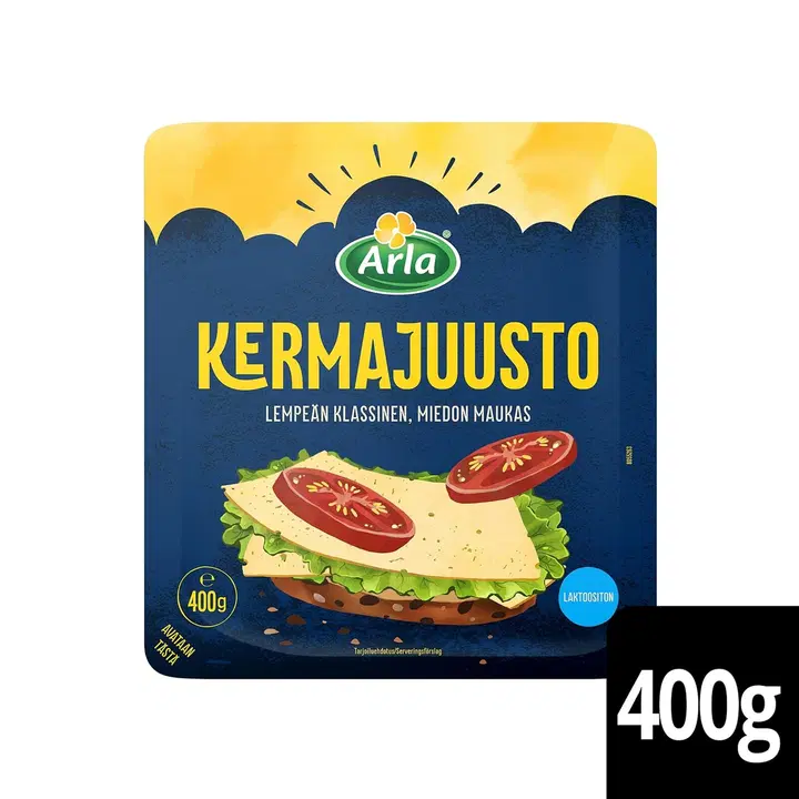 Arla kermajuusto viipale 400g