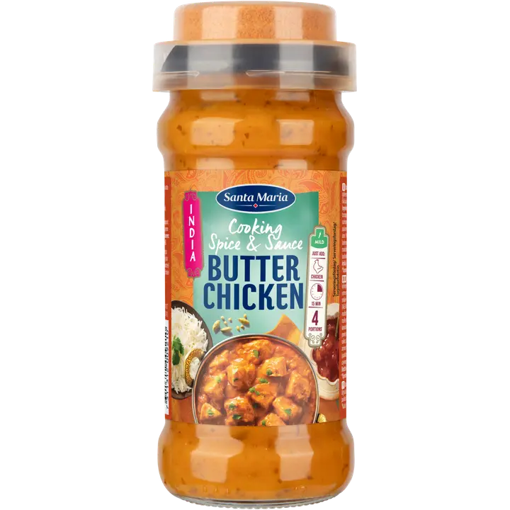 Santa Maria 360g Butter Chicken Cooking Sauce & Spice