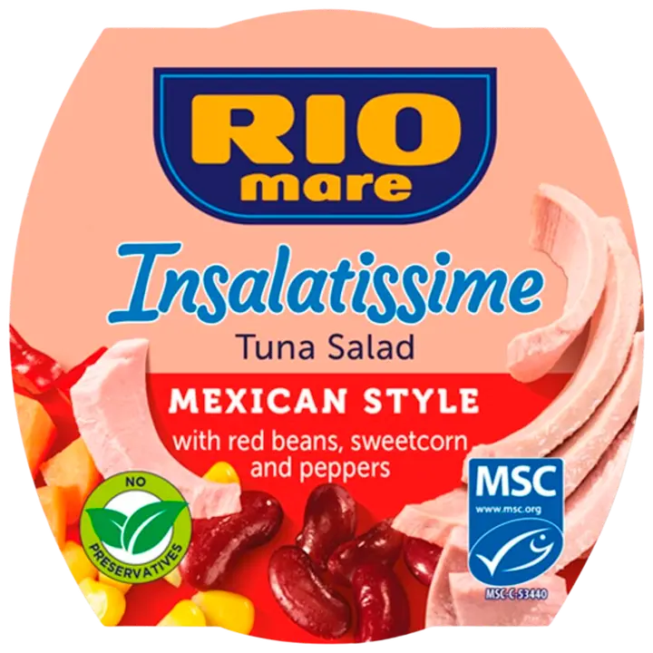 Rio Mare Insalatissime MSC Meksikolainen tonnikala valmissalaatti 160g