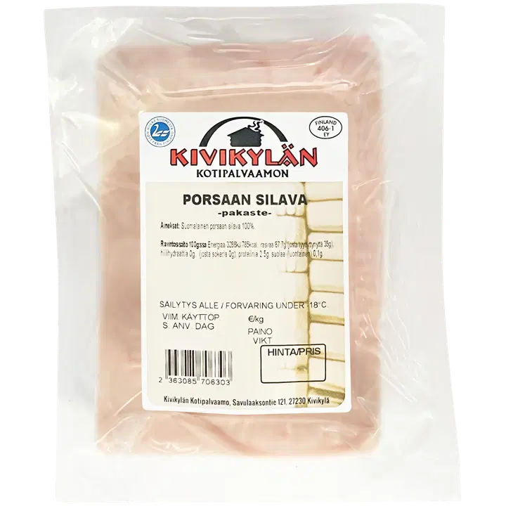 Kivikylän Porsaan silava n.400g pakaste