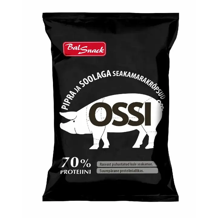 OSSI Pipra ja soolaga seakamarakrõpsud 40g