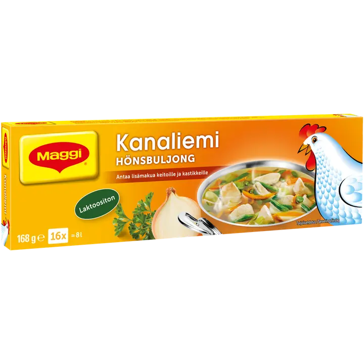 Maggi Kanaliemi liemikuutio 16kpl/168g