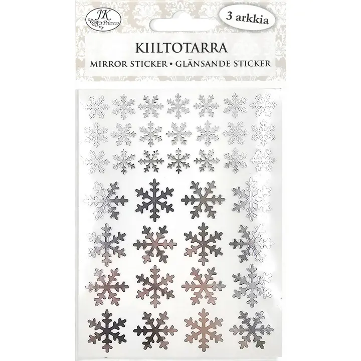 J.K. Primeco Kiiltotarra Lumihiutale hopea 3ark