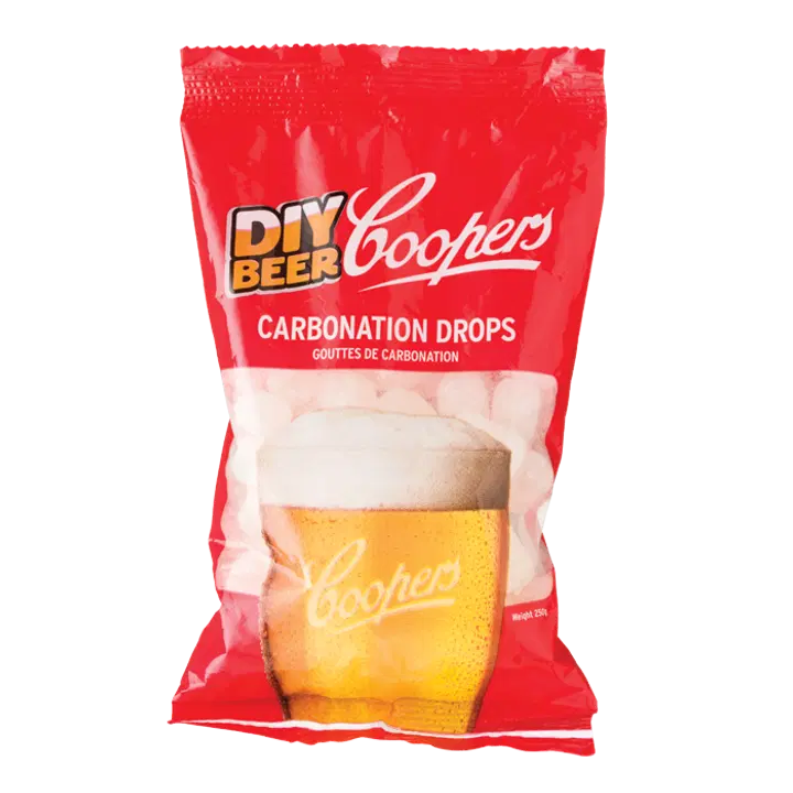 COOPERS Carbonation Drops 250 g efterjäsningssocker i tabletter