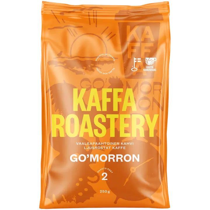 Kaffa Roastery Go'morron suodatinjauhettu kahvi 250g