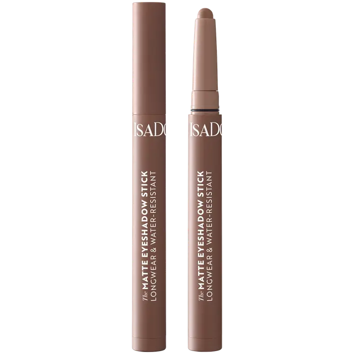 Isadora The Matte Eyeshadow Stick Longwear & Water-Resistant luomiväripuikko 63 Cool Taupe 1,2 g