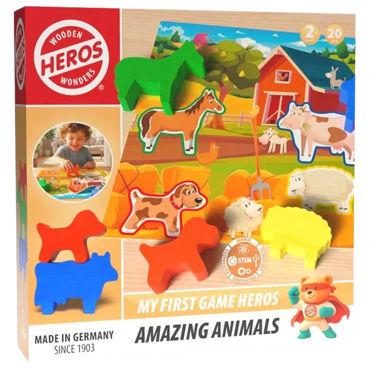 Heros peli My First Game Amazing Animals