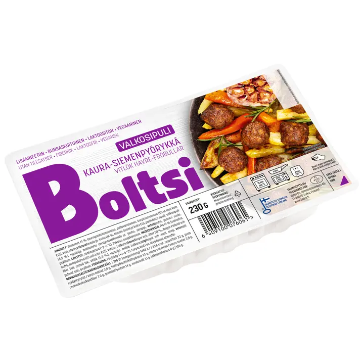 Boltsi Valkosipuli kaura-siemenpyörykkä 230 g