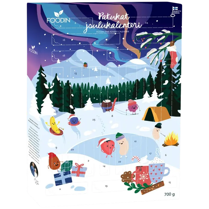 Foodin Patukat joulukalenteri 700g
