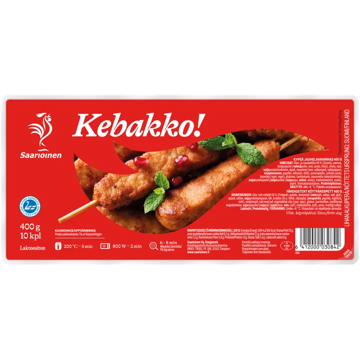 Saarioinen Kebakko 400g/10kpl