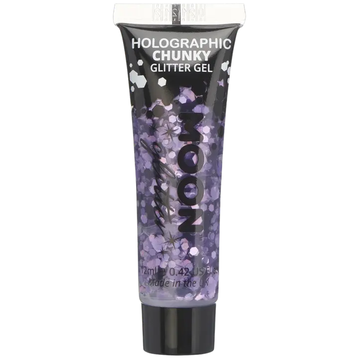 Glittergeel Moon Glitter Holograafiline lilla 12ml