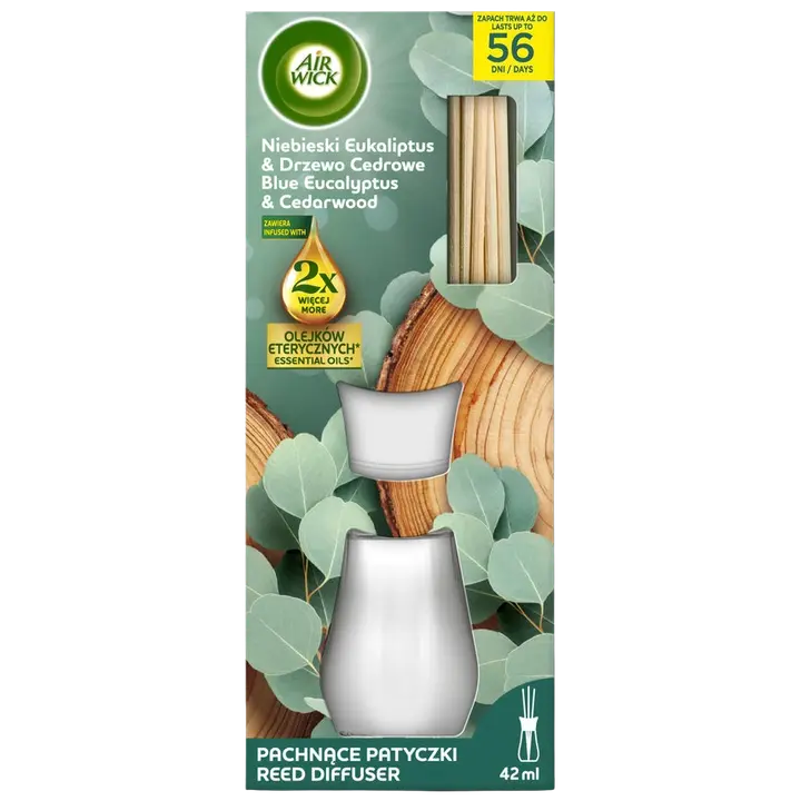 Diffuser Air Wick Blue Eucalyptus&Chedarwood 42ml