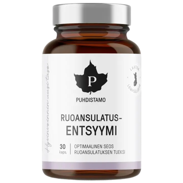 Puhdistamo Ruoansulatusentsyymi 30 kaps