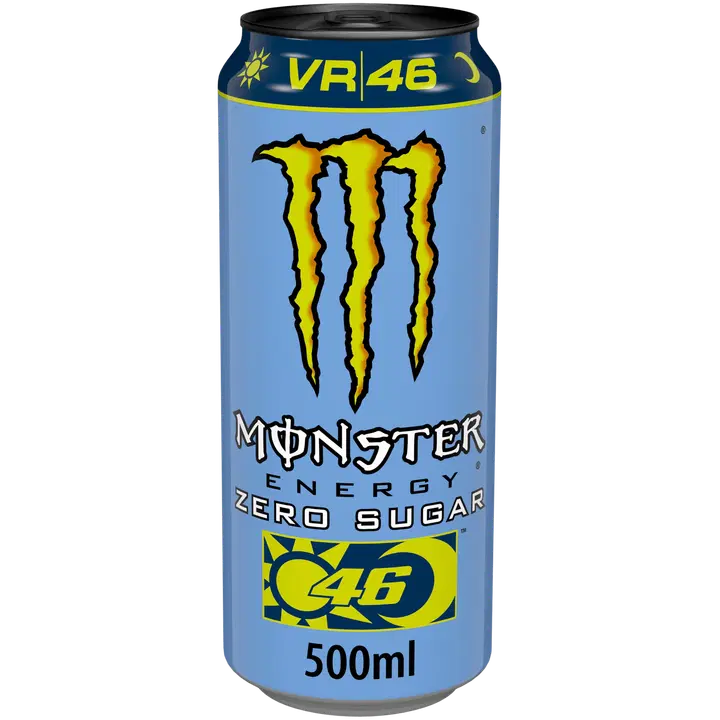 Monster VR46 ”The Doctor” Zero Sugar energiajuoma tölkki 0,5 L