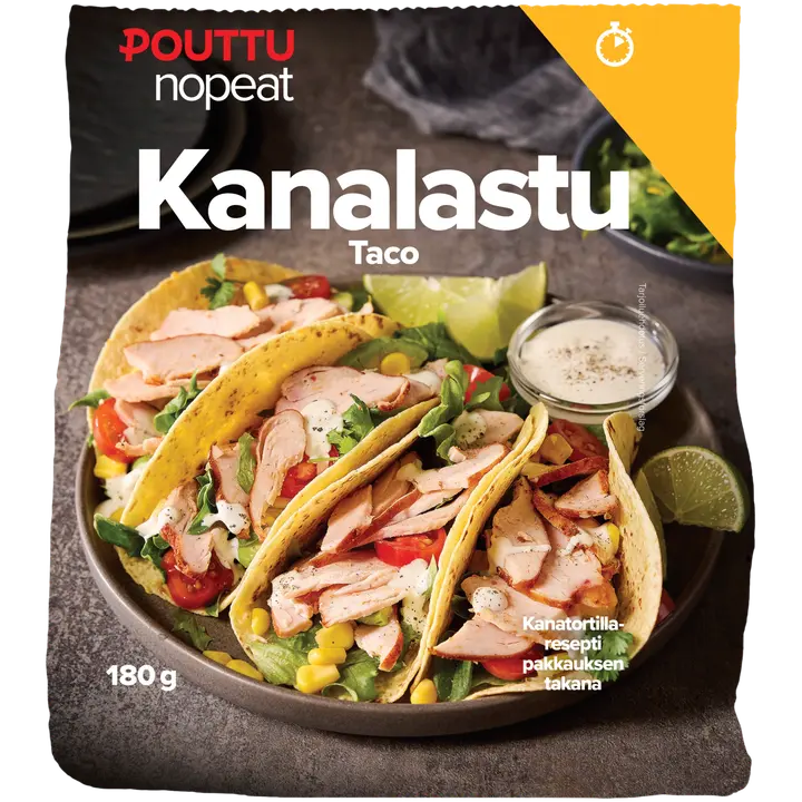 Pouttu Nopeat Kanalastu 180g Taco