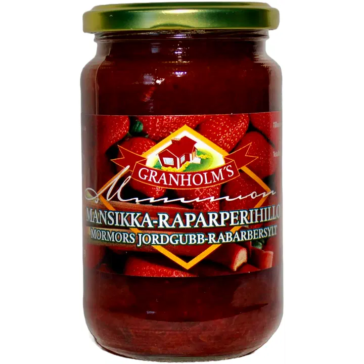 Granholm's Mansikka-Raparperihillo 410 g