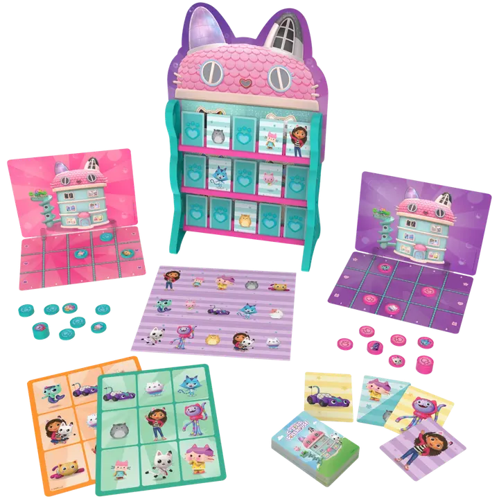 Spinmaster Games Gabbyn nukkekoti 8-in-1 HQ Peli