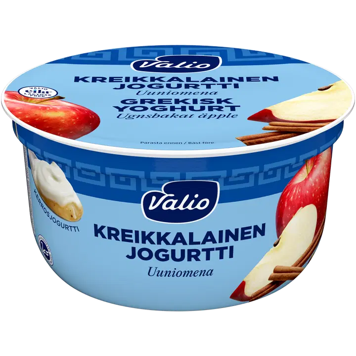 Valio kreikkalainen jogurtti uuniomena laktoositon 150 g