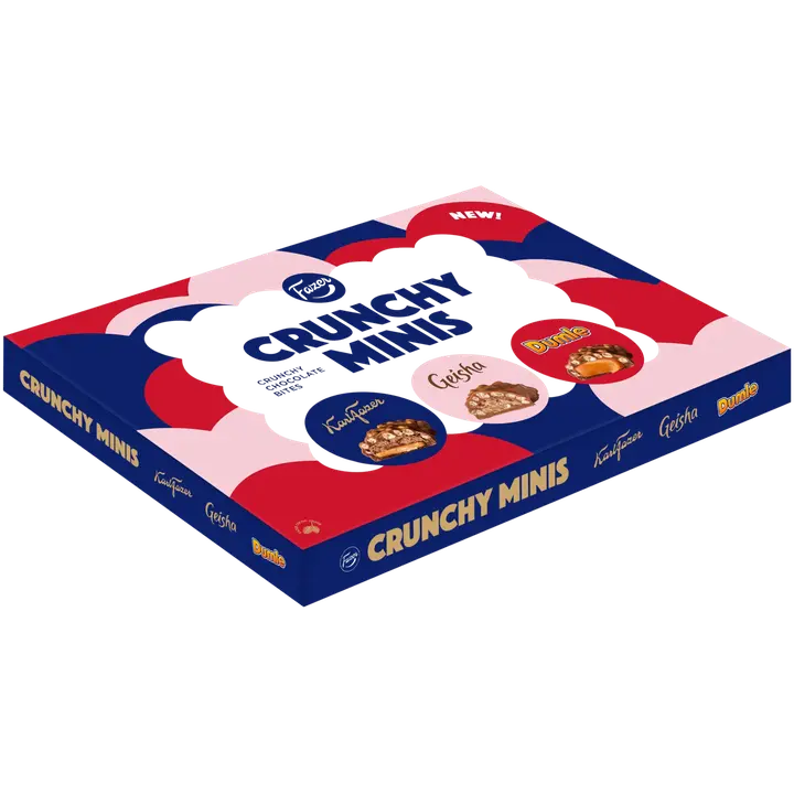 Fazer Crunchy Minis kommikarp 148g