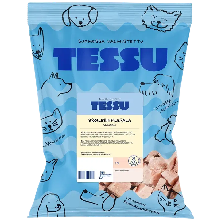 Tessu Broilerinfilepala 1 kg