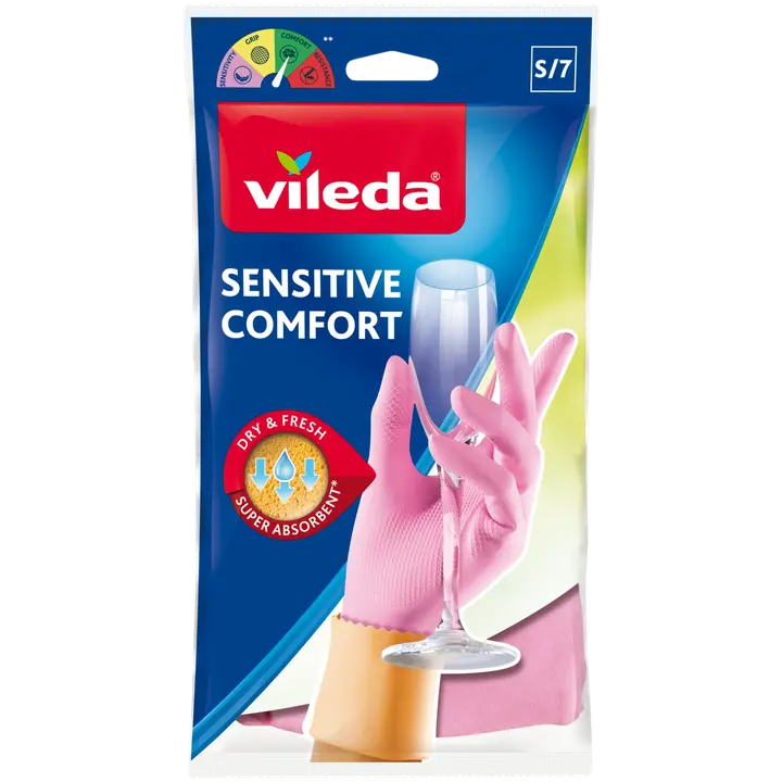 Vileda kummikindad sensitive S