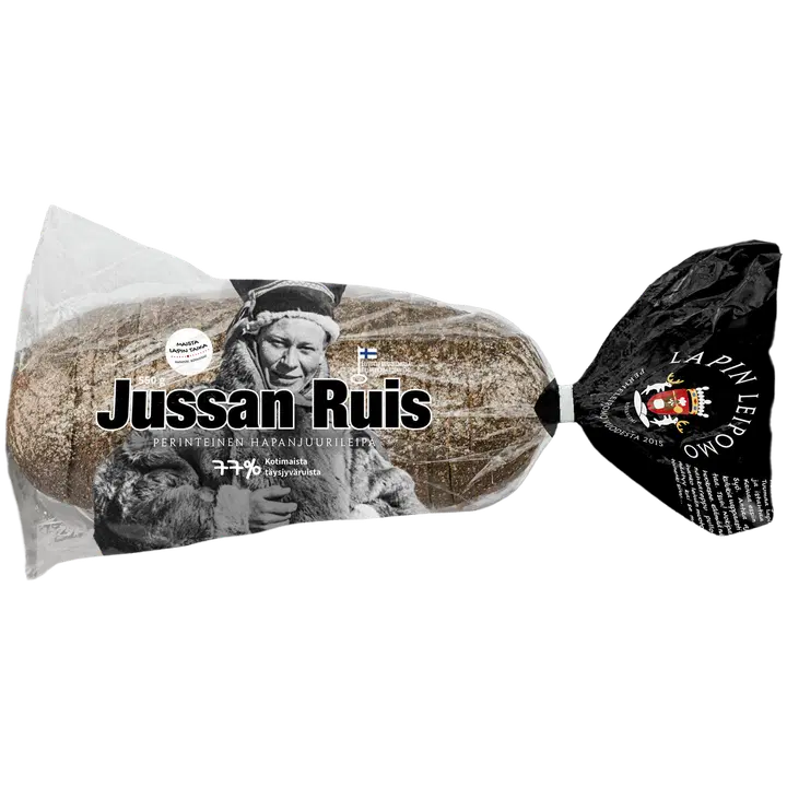 Lapin Leipomo Jussan Ruis hapanjuurileipä 550g