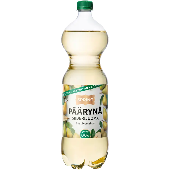 Spring 1,5l päärynäsiiderijuoma sokeriton