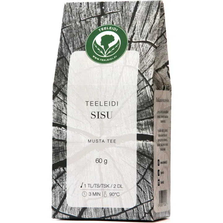 Teeleidi 60g Suomi Sisu musta tee