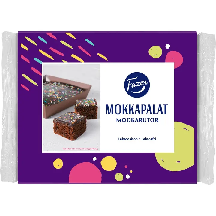 Fazer Mokkapalat 380g, pakastepiirakka