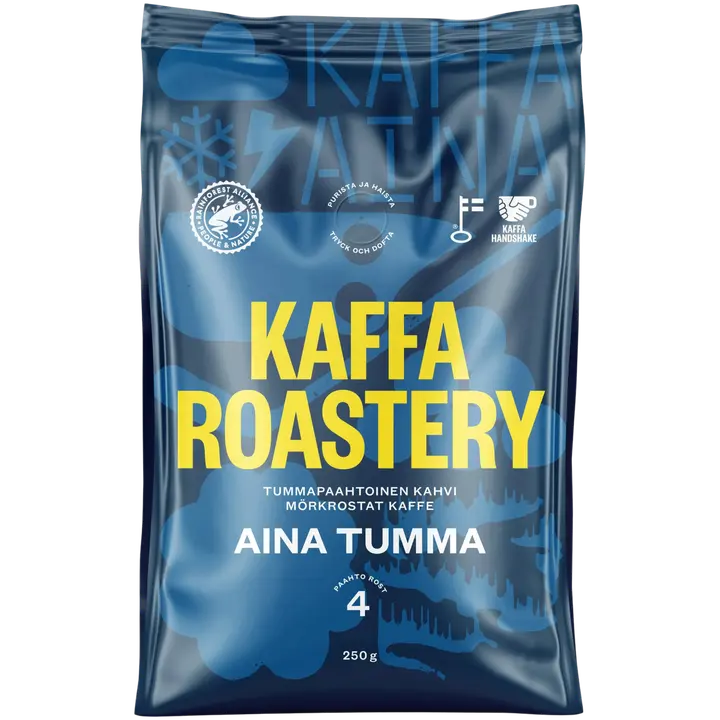 Kaffa Roastery Aina Tumma suodatinjauhettu kahvi 250g