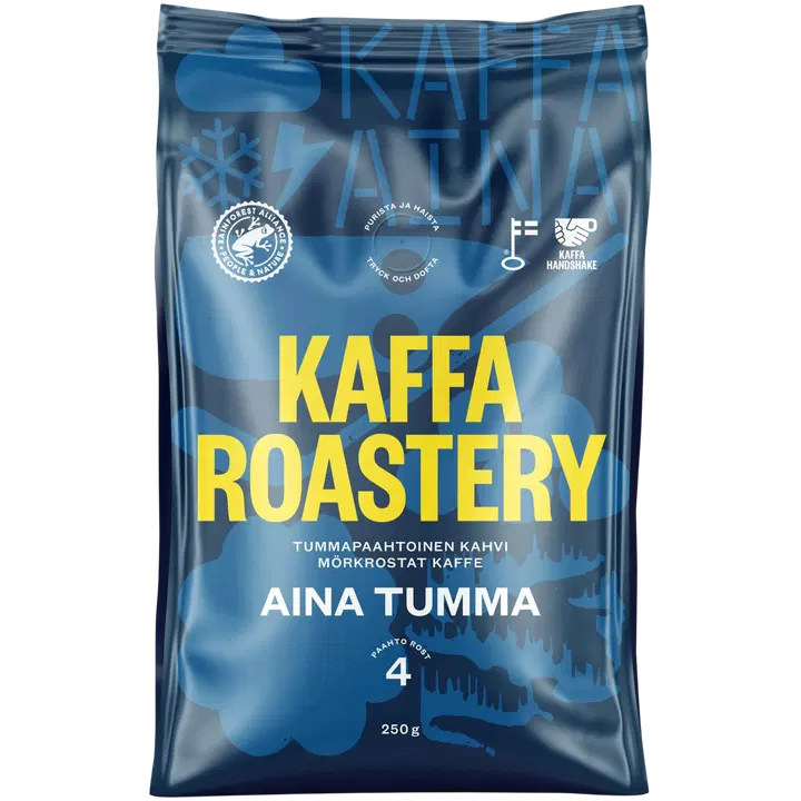 Kaffa Roastery Aina Tumma suodatinjauhettu kahvi 250g