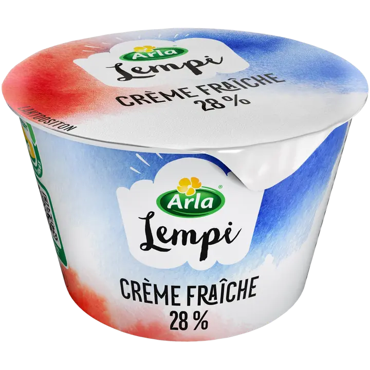 Arla Lempi Crème fraîche 200 g 28 %  laktoositon
