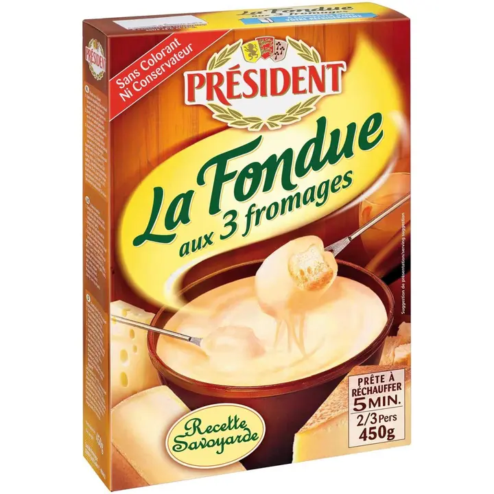 Président 450g Fondue juustofondue