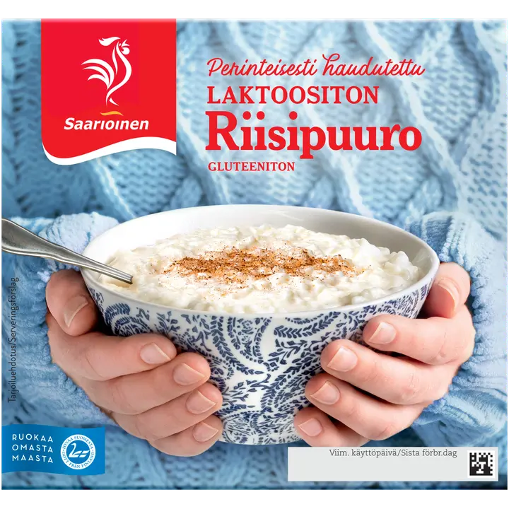 Saarioinen Laktoositon riisipuuro 270g