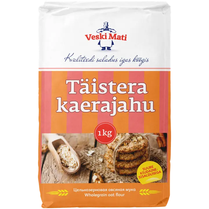 Veski Mati Täistera kaerajahu 1 kg