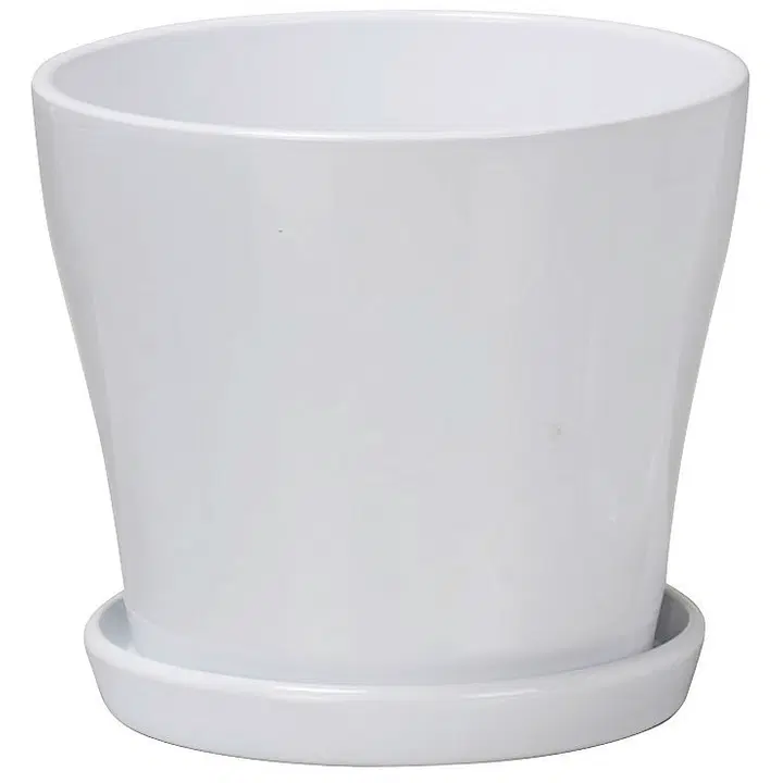Scheurich Alaska sisäruukku 15cm valkoinen