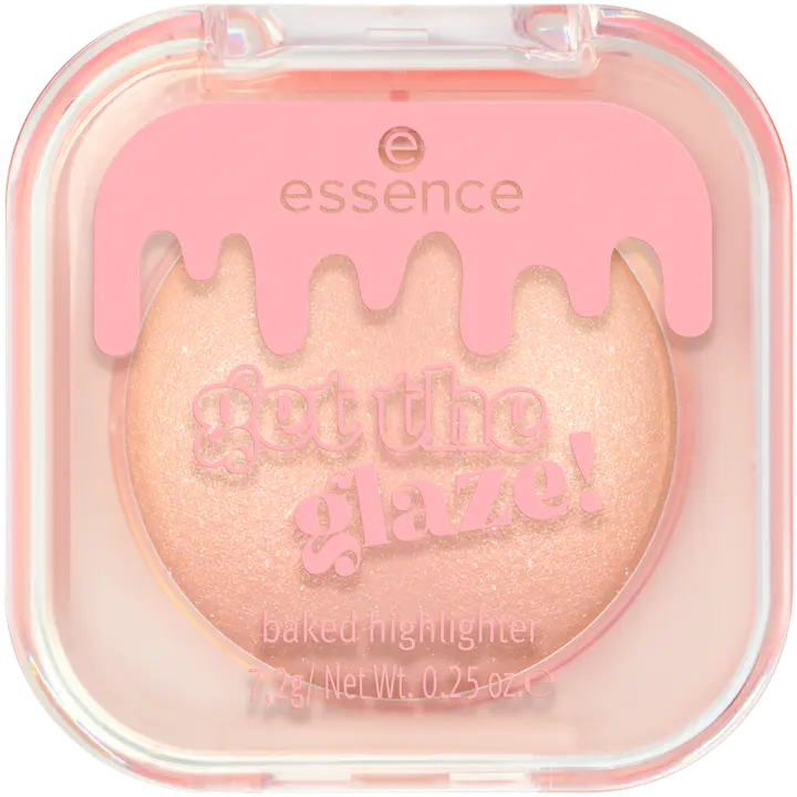 essence get the glaze! baked highlighter 01 Donut worry, be glazy! 7.2 g