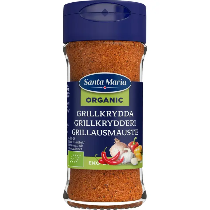 Santa Maria Grillausmauste Luomu, purkki 53g