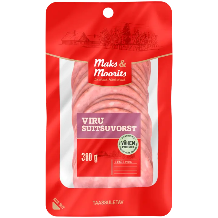 Maks ja Moorits Viru Poolsuitsuvorst 300G