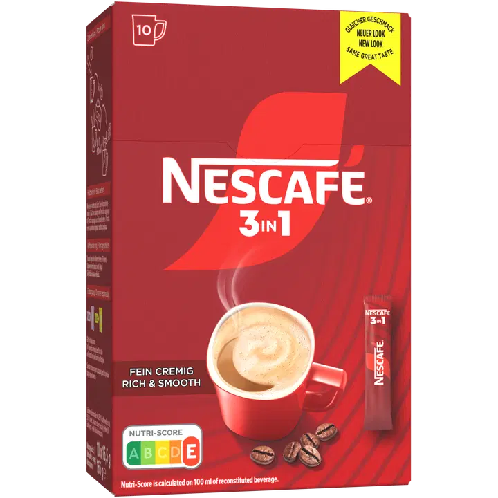 Nescafé 3in1 Classic 10 kpl/155g pikakahvi