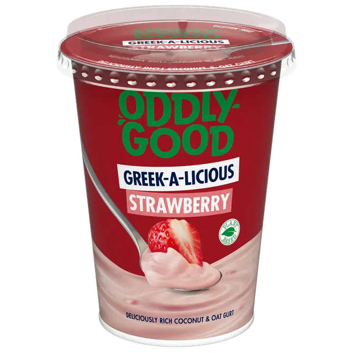 Oddlygood® Greek-a-licious 380 g mansikka