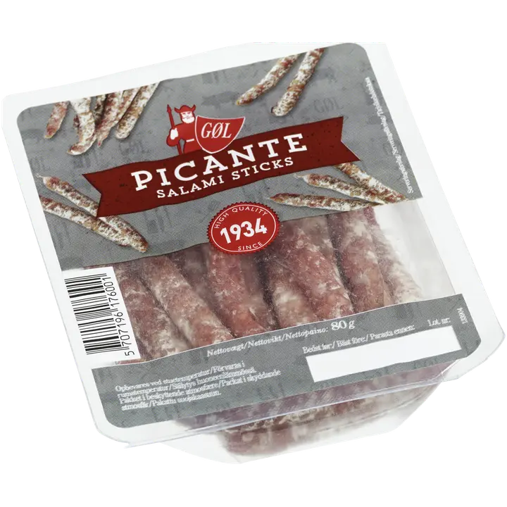 Gøl Picante salami sticks 80g